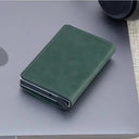 RFID Blocking Men's Wallet Stylish Card Holder with Money Clip