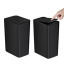 Bathroom Trash Can 10L Small Garbage Can with Press Lid