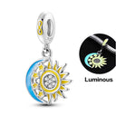 New 925 Silver Chameleon Glowworm Firefly Bead for Pandora