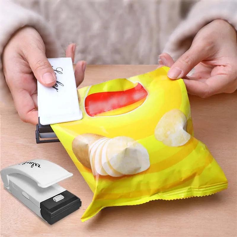 Plastic Heat Bag Sealer Portable Food Packaging Clip Kit  ourlum.com   