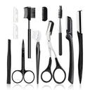 Eyebrow Grooming Essentials Precision Stainless Steel Kit