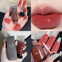 Black Reflect Lip Gloss Red Lip Tint Long-lasting Shine