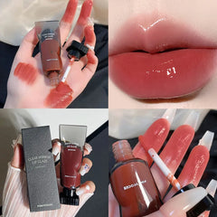 Black Reflect Lip Gloss: Red Lip Tint with Long-lasting Shine