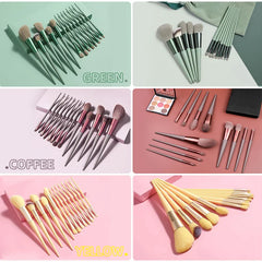 Ultimate Beauty Makeup Brush Set: Soft Hair Brushes for Flawless Application
