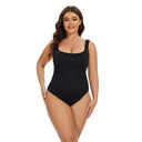 GUUDIA Seamless Tummy Control Bodysuit with Open Crotch for Effortless Shaping