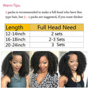 Maxine Kinky Curly Hair Extensions Ultimate Volume Length