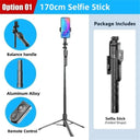 Wireless Selfie Stick Tripod Stand with LED Light - Ultimate Smartphone Photography Companion  ourlum.com Style 01  