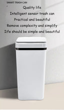 Bathroom Touchless Trash 12L Motion Sensor Trash Can