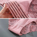 Elegant Lace Panties Trio Stylish Breathable Underwear Set