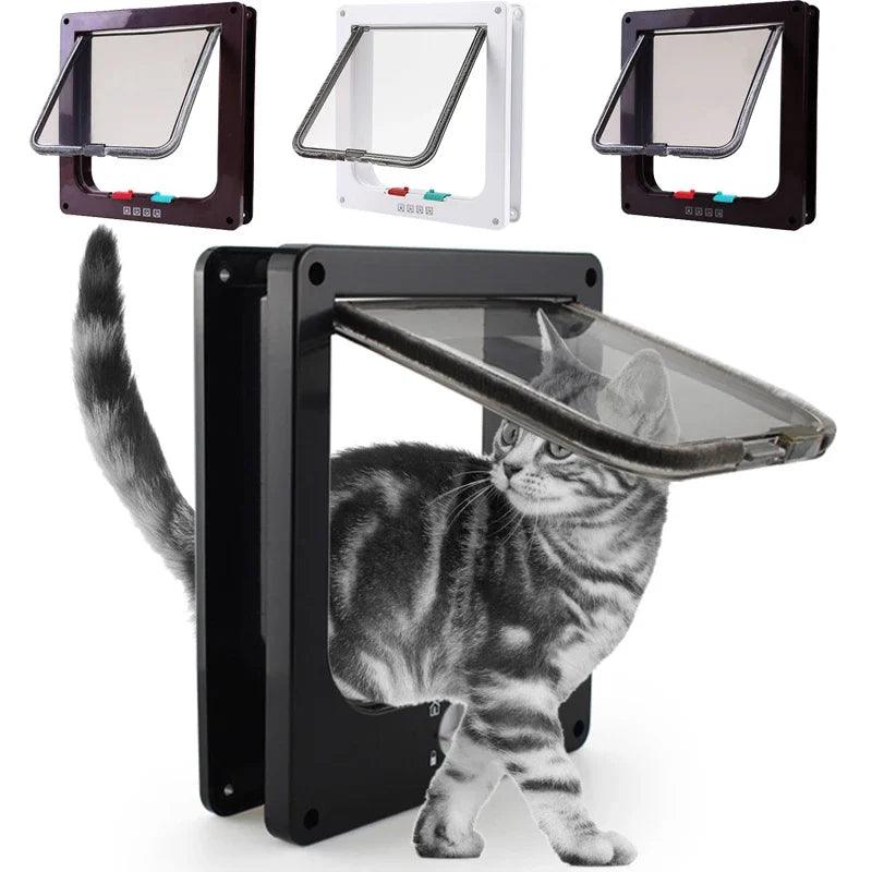 Dog Cat Flap Door: Secure Access for Pets in Multiple Colors  ourlum.com   