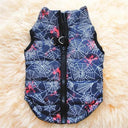 Winter-ready Dog Jacket with Zip Closure and Waterproof Coating  ourlum.com 26L XS 