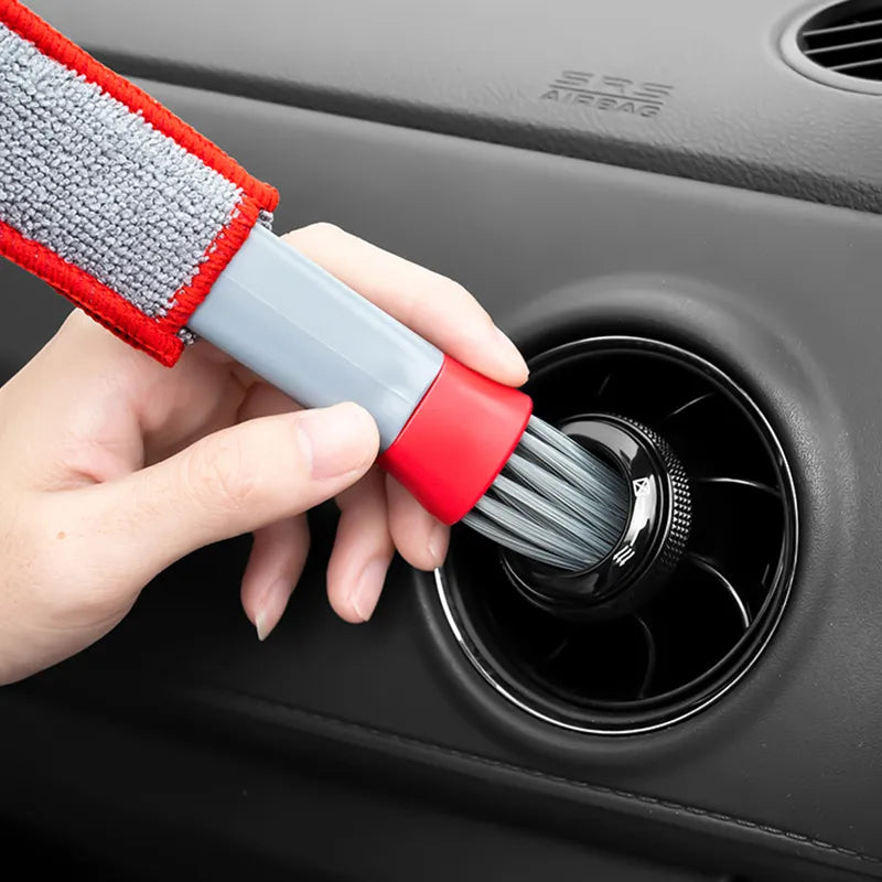 Car Interior Cleaning Brush: Upgrade Your Car Air-Conditioner Outlet Tool  ourlum.com   