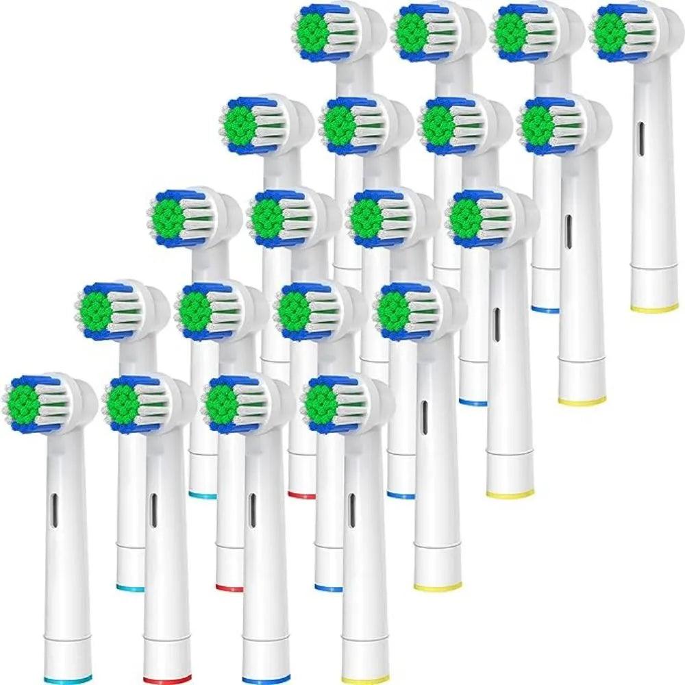 Oral-B Braun Compatible Replacement Toothbrush Heads - Family Pack of 4/12/16/20 Brush Heads  ourlum.com   