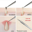 Precision Blackhead Removal Set: Clear Skin Tweezers Kit