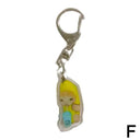 Happy Banana Cat Key Chain Quirky Pet Lover Gift