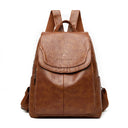 Women Large Capacity Backpack Purses High Quality Leather