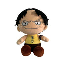 One Piece Anime Doll Figures: Zoro Luffy Chopper Ace Law Cute Plush Toy  ourlum.com 25CM Ace 25CM 