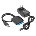 SATA to USB 3.0 Adapter Cable for 3.5/2.5 Inch SSD HDD