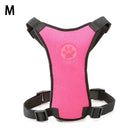 Breathable Mesh Dog Harness Set with Car Safety Belt | Adjustable Straps & Chest Strap for Pet Safety  ourlum.com Pink 1 Other United State