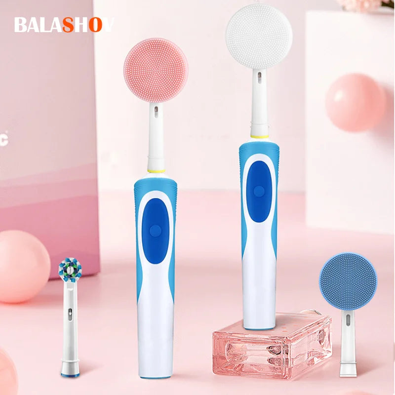 Replacement Brush Heads For Oral B Electric Toothbrush heads Facial Cleansing Brush Head Facial Cleanser Face Massage Skin Care