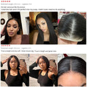 Glueless Straight Lace Front Wig - Premium Virgin Hair Quality