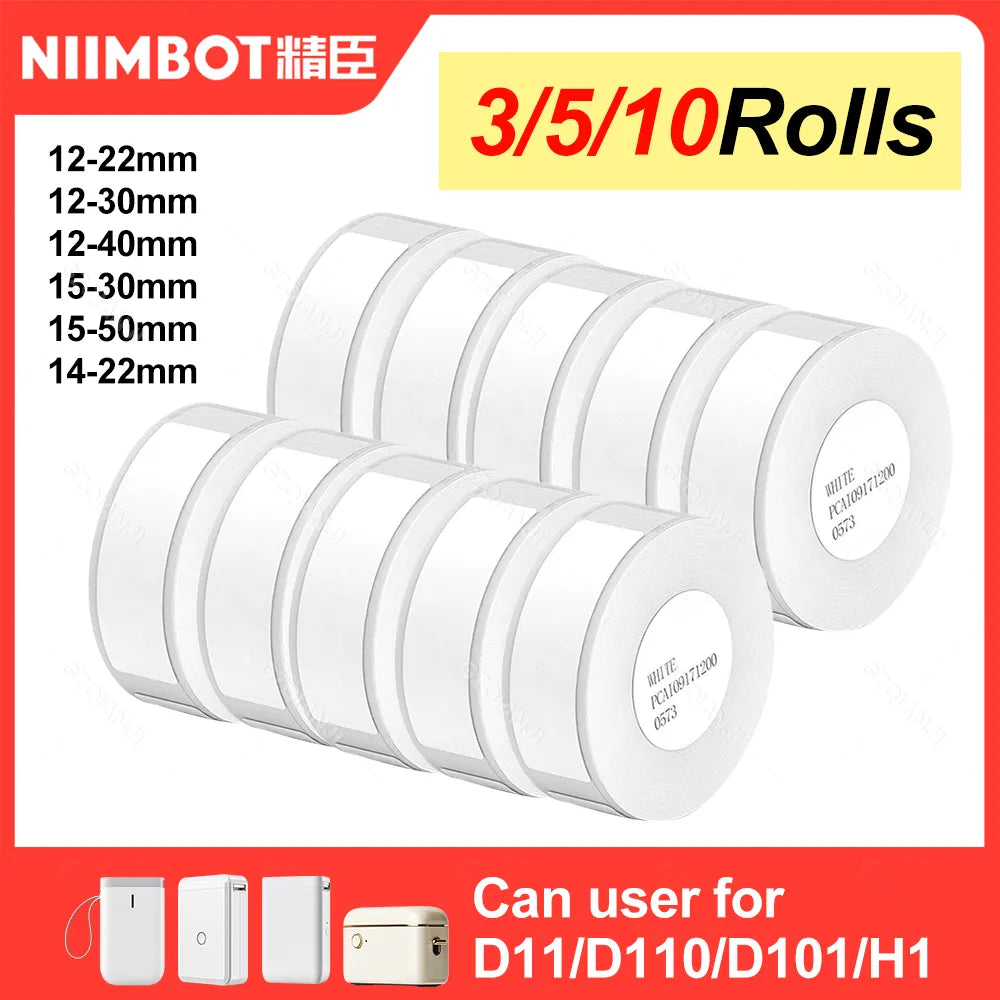 NiiMBOT Thermal Sticker Printer Labels: Waterproof & Clear Printing  ourlum.com   