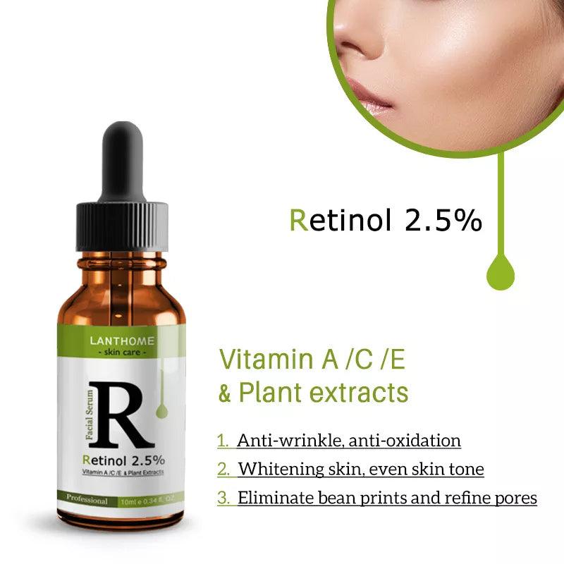 Youthful Radiance Skin Renewal Serum with Retinol and Vitamin C  ourlum.com   