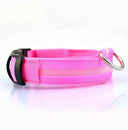 Illuminated Dog Collars: Enhanced Pet Safety & Visibility Solution  ourlum.com Pink battery XS neck 28-40cm 