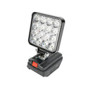 Makita LED Spotlights: Portable Cordless Light for Outdoor Work  ourlum.com No Battery  