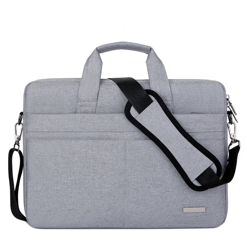 Laptop Sleeve Briefcase Shoulder Bag for 13.3-17.3 Inch Laptops  ourlum.com   