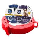 Adjustable Flea & Tick Prevention Pet Collar for Dogs & Cats  ourlum.com red box 1pc 38cm for cats 1pc 