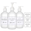 500ml Refillable Soap Dispenser Bottle for Bathroom Accessories  ourlum.com white 3pcs 500ml  