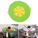 Silicone Spill Stopper Lid for Pots and Pans Eco Cover