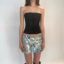 Sequined Mini Skirt for Women: Shimmering Carnival Party Attire  ourlum.com   