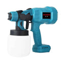 800ML Electric Spray Gun Cordless Paint Sprayer Auto Furniture Steel Coating Airbrush Compatible For 21V Battery  ourlum.com No Battery No Plug US PLUG 