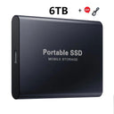  High-speed Portable External Hard Drive: Efficient Data Transfer Work & Study  ourlum.com Black 6TB  