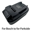 Universal Battery Adapter for Parkside Tools Compatible with Makita Dewalt Milwaukee Bosch