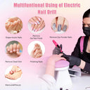 Portable Professional Electric Nail Drill Machine Set