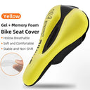 Gel Memory Foam Bicycle Seat Cover - Comfortable Cushion