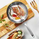 11-Inch Non-Stick 304 Stainless Steel Frying Pan Eco-Friendly Cookware