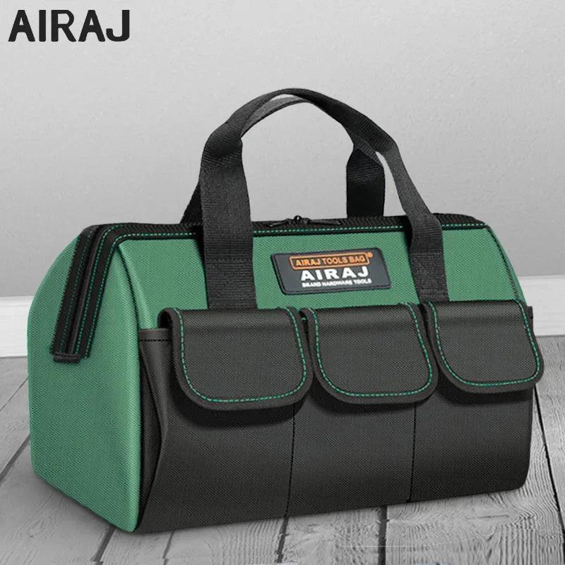 AIRAJ Electrician Tool Bag: Durable Waterproof Multi-Pocket Design  ourlum.com   