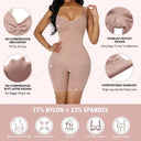 Women's Full Body Shaper Bodysuit - Tummy Control, Butt Lifter & Thigh Slimmer