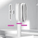 Self Cleaning Hair Brush for Thick Hair with Air Cushion