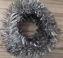 Christmas Rattan Garland for Festive Home Decoration & DIY Ornaments  ourlum.com Sliver 1pc 