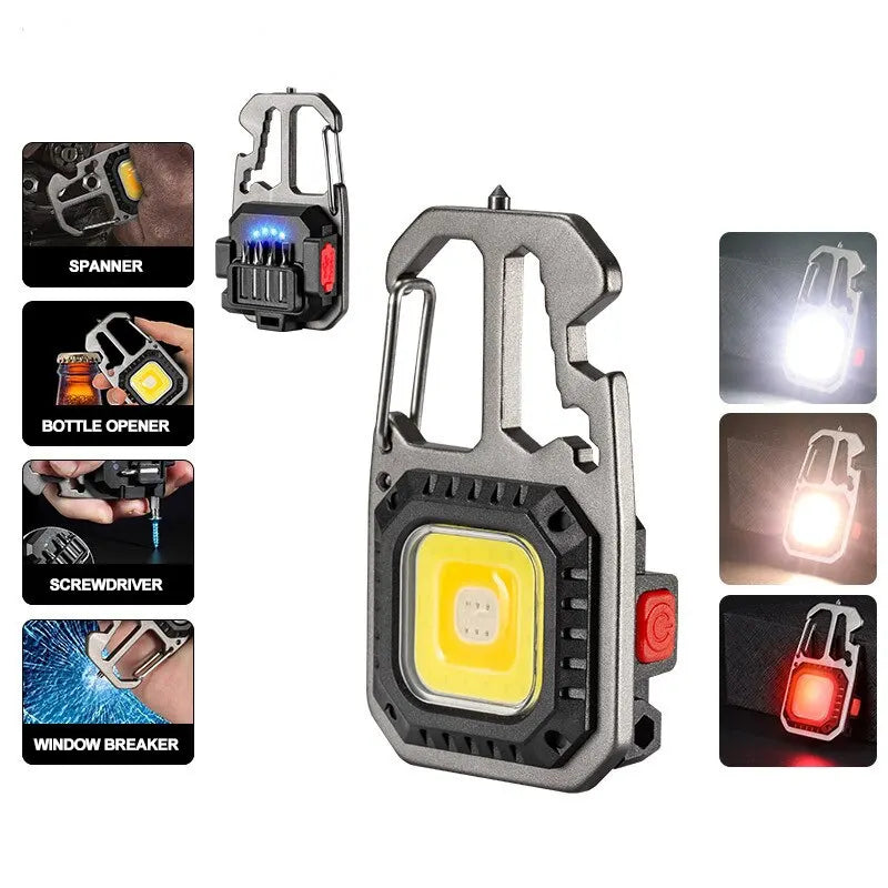 Ultra Small LED Keychain Flashlight: Compact Emergency Torch  ourlum.com   