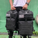 Versatile Waterproof Tactical Backpack for Hiking Fishing