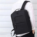 2024 Men's Waterproof Business Laptop Backpack with USB Charging