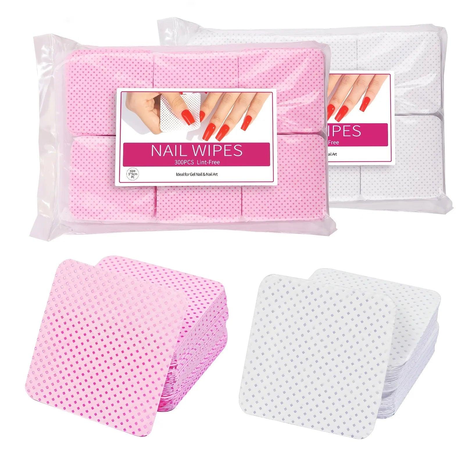 Effortless Nail Polish Removal Wipes - Non Woven Nail Pads for Women and Girls in Beauty Salons  ourlum.com   