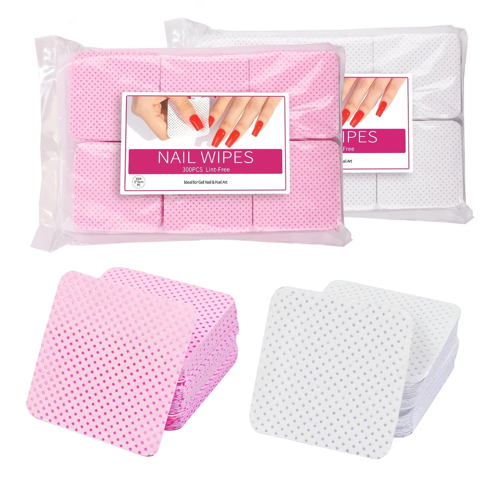 Effortless Nail Cleaning: Chemical-Free Nail Polish Remover Wipes