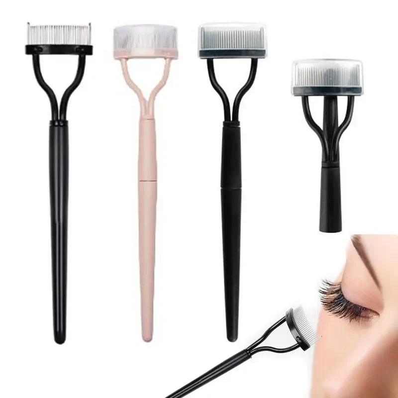 Precision Stainless Steel Eyelash Curler and Separator Tool for Flawless Lashes